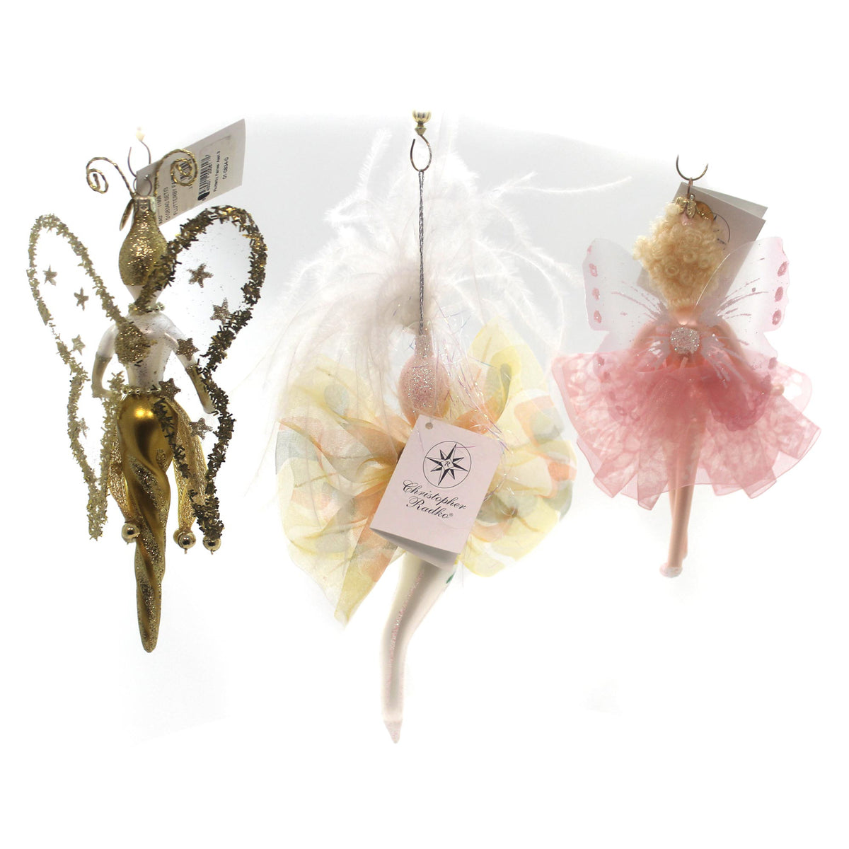 Christopher Radko Flutterby Fairies St/3 - - SBKGifts.com