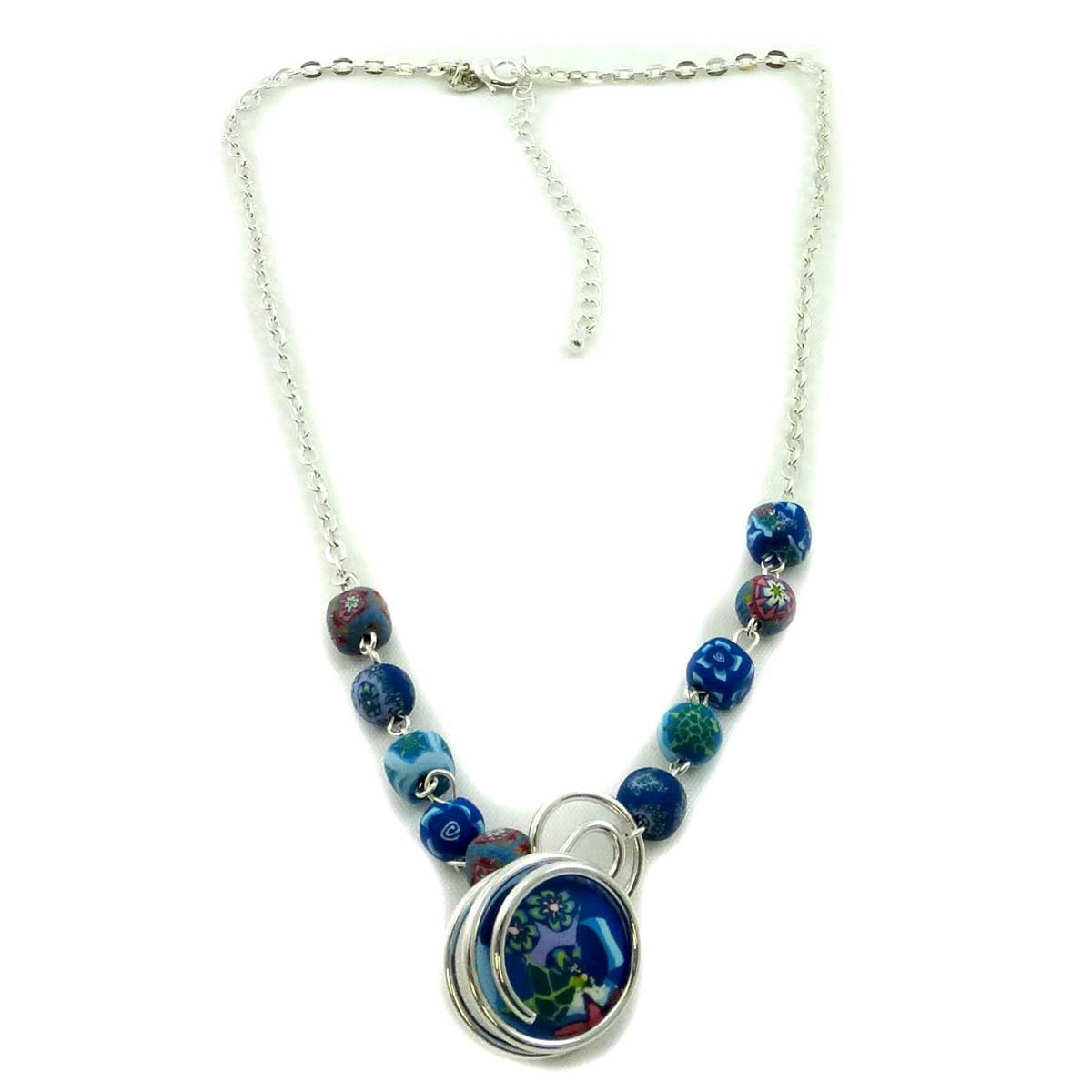 (11999) Timeless Turtle Link Swirl Neck