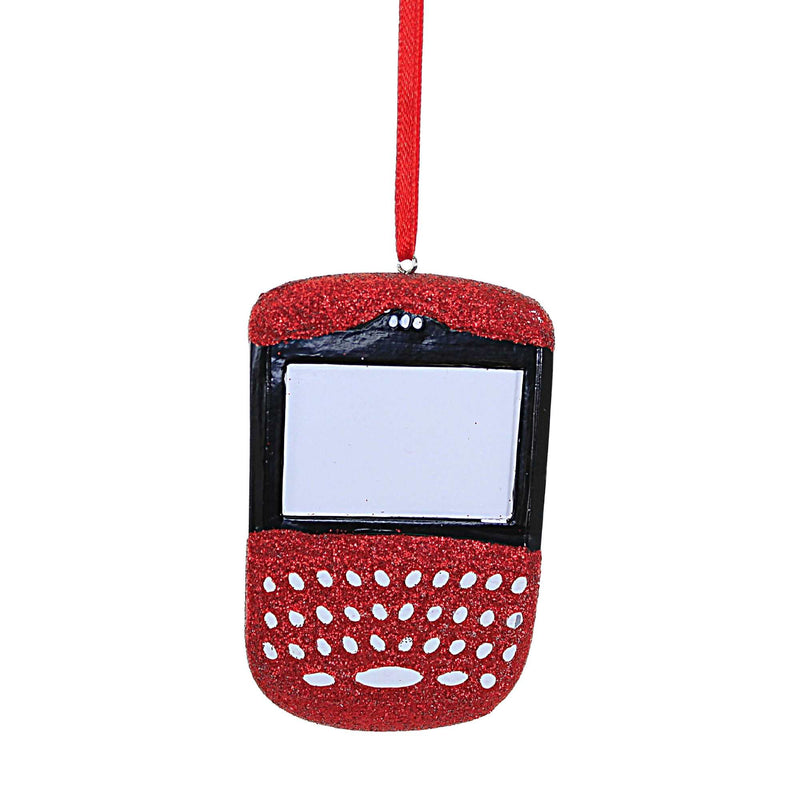 Holiday Ornament Text Berry Resin Personalize It Cell Phone Black Or519