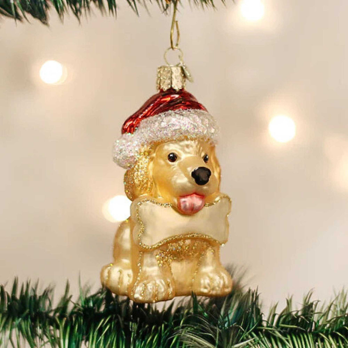 Old World Christmas Jolly Pup - - SBKGifts.com
