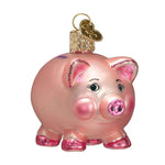 Old World Christmas 2.0 Inches Tall Piggy Bank Ornament Money Save Coins 36061 (12441)