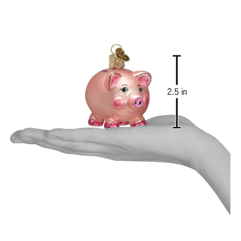 Old World Christmas Piggy Bank - - SBKGifts.com