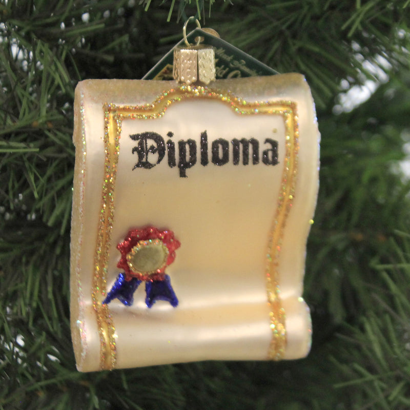 Old World Christmas Diploma - - SBKGifts.com
