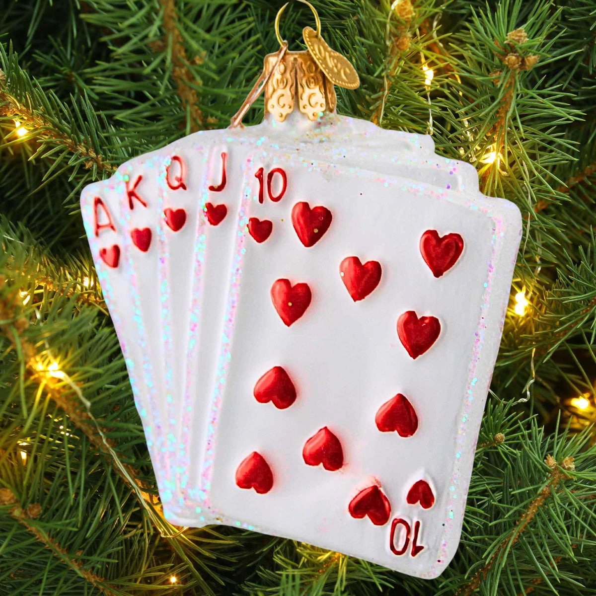 Old World Christmas Royal Flush - - SBKGifts.com