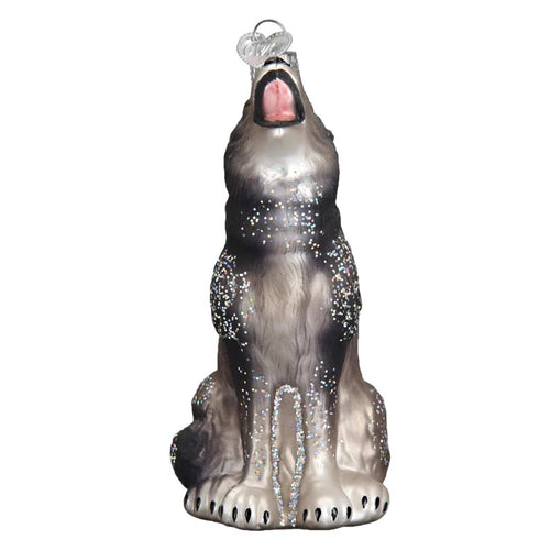 Old World Christmas Howling Wolf - - SBKGifts.com