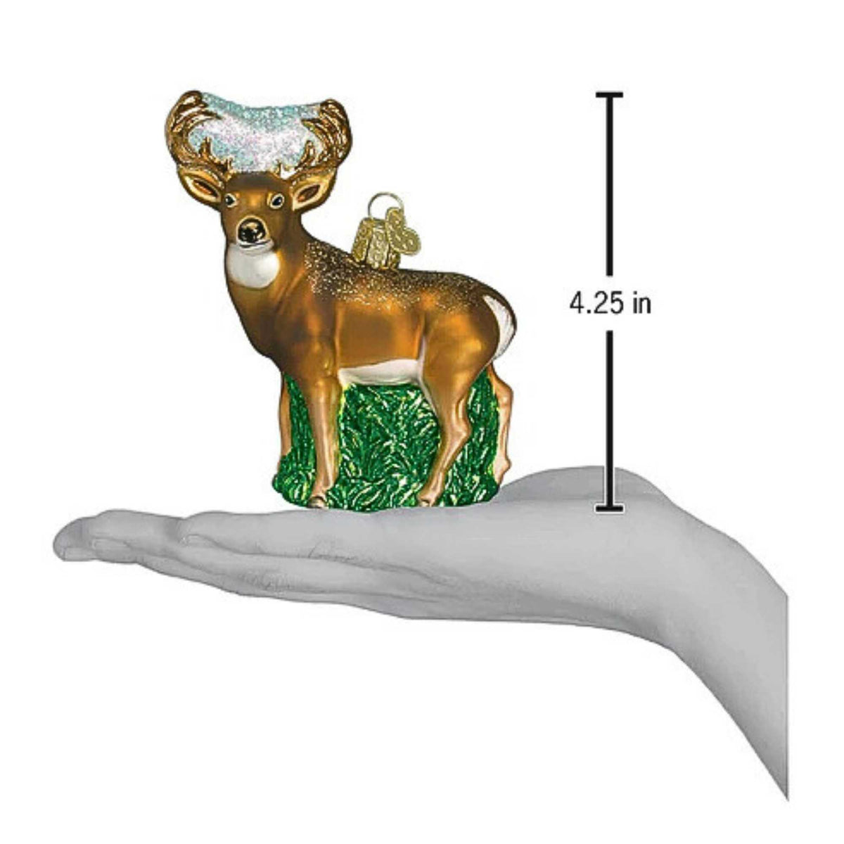 Old World Christmas Whitetail Deer - - SBKGifts.com
