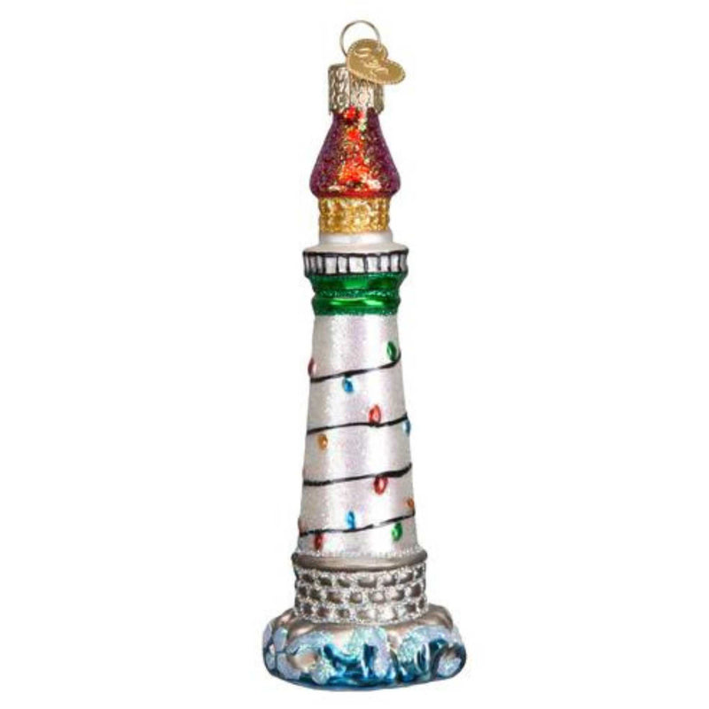 Old World Christmas Holiday Lighthouse - - SBKGifts.com