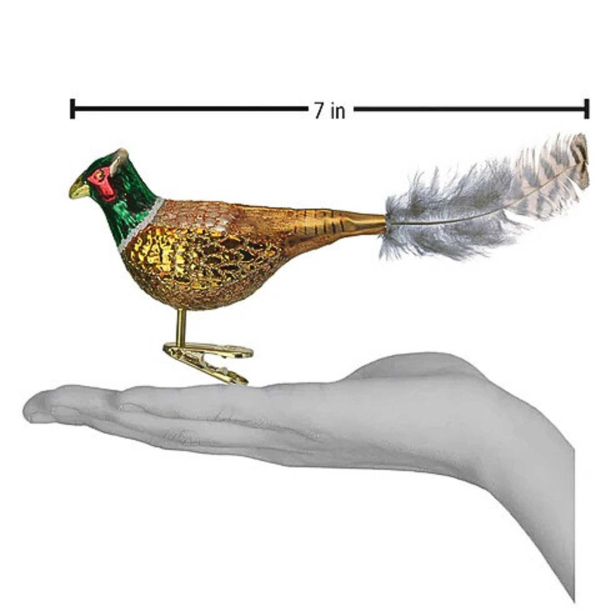 Old World Christmas Pheasant - - SBKGifts.com