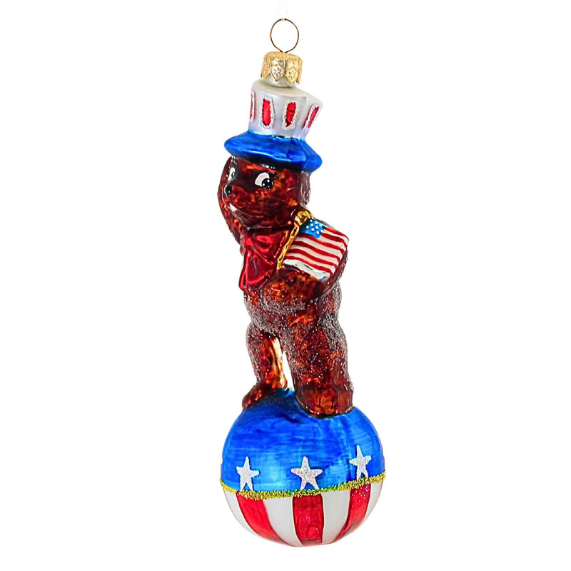 Christopher Radko Teddy For President - - SBKGifts.com