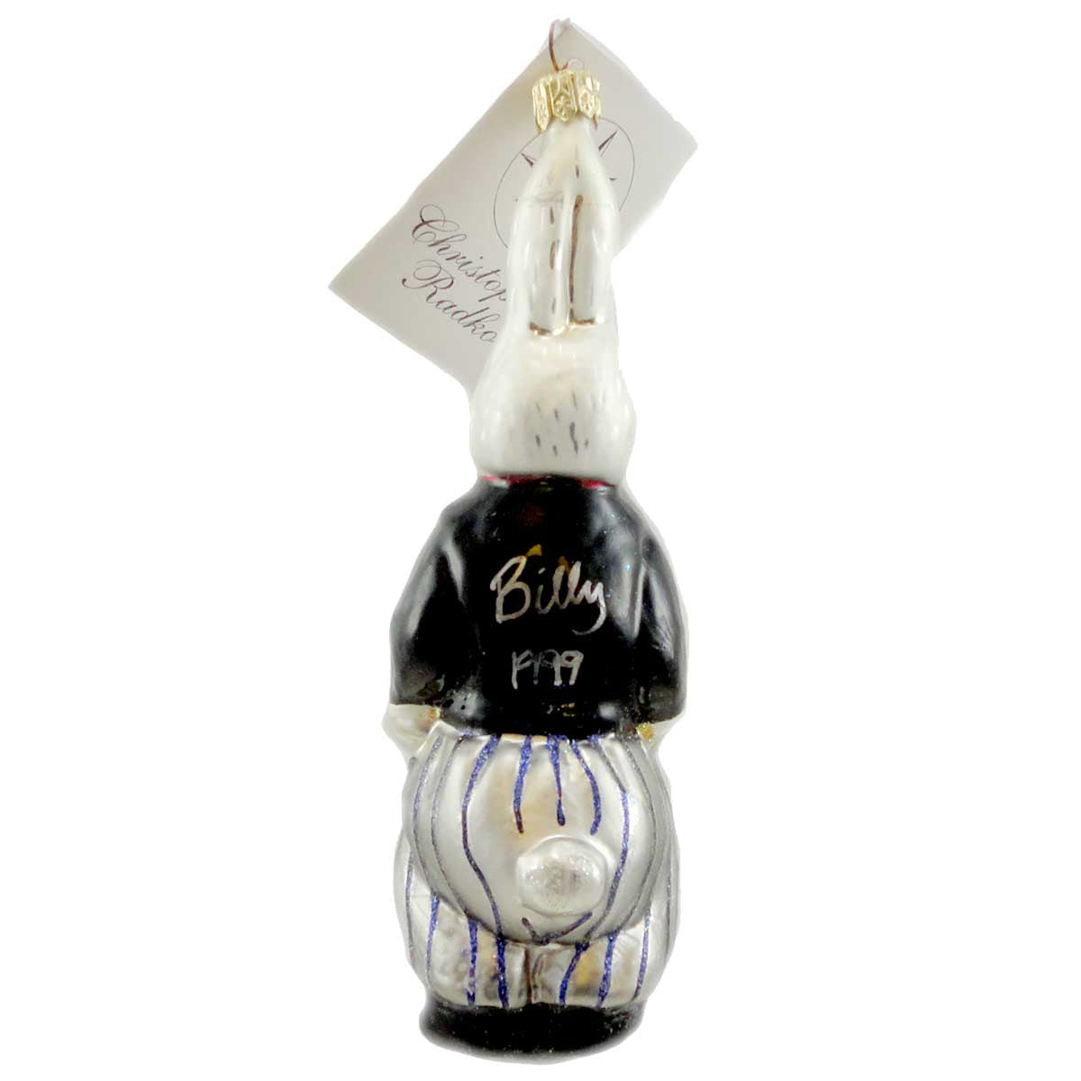 Christopher Radko Billy Bunny Event - - SBKGifts.com