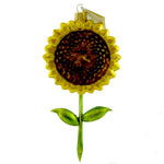 Holiday Ornament Sunflower Ornament Blown Glass Ornament Flower Floral Summer Ha131601 (13631)