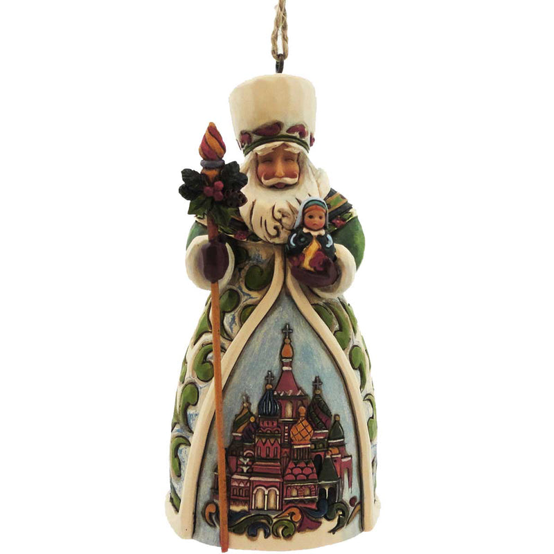 Russian Santa - 1 Ornament 4.5 Inch, Polyresin - Ornament Cathedral Doll 4022942 (13657)