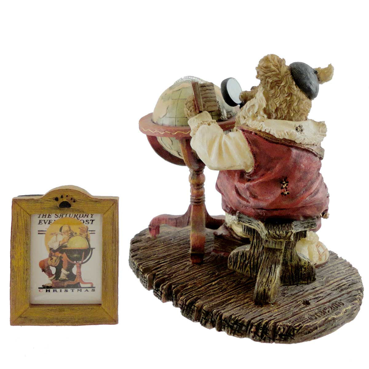 Boyds Bears Santa  At The Globe - - SBKGifts.com