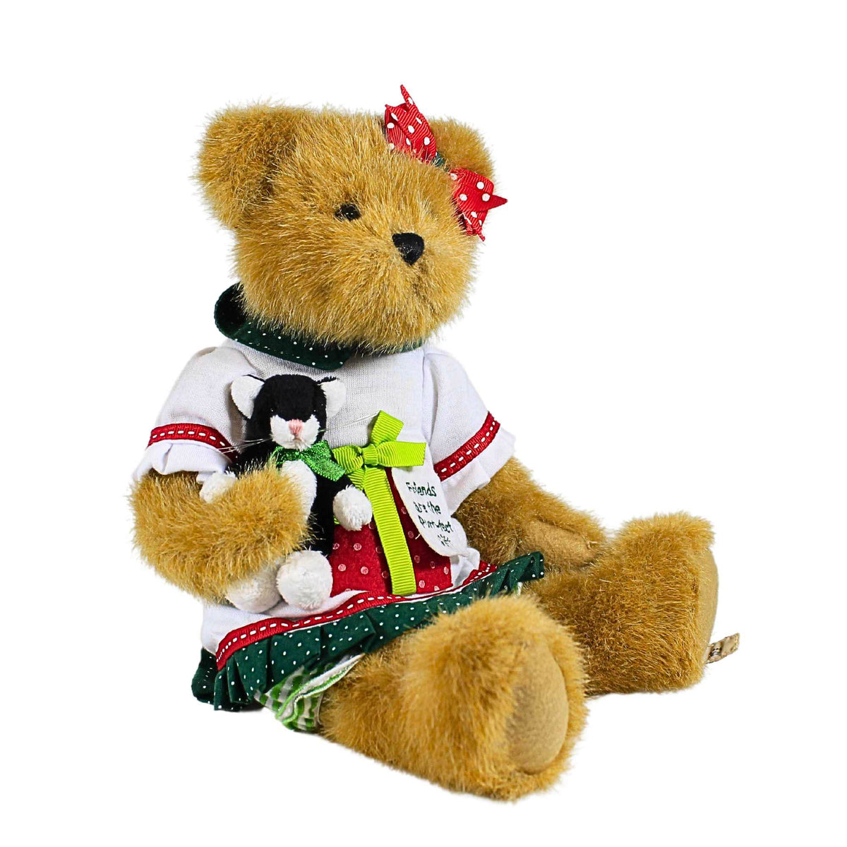 Boyds Bears Noel Goodfriend With Purrsley - - SBKGifts.com