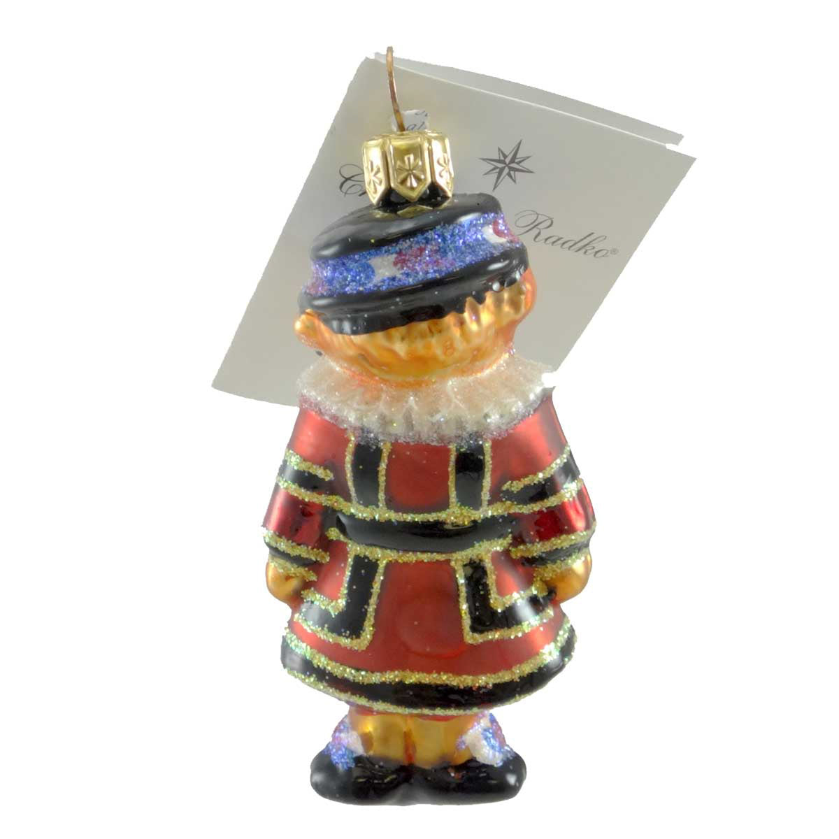 Christopher Radko Beefeater Bear Gem - - SBKGifts.com