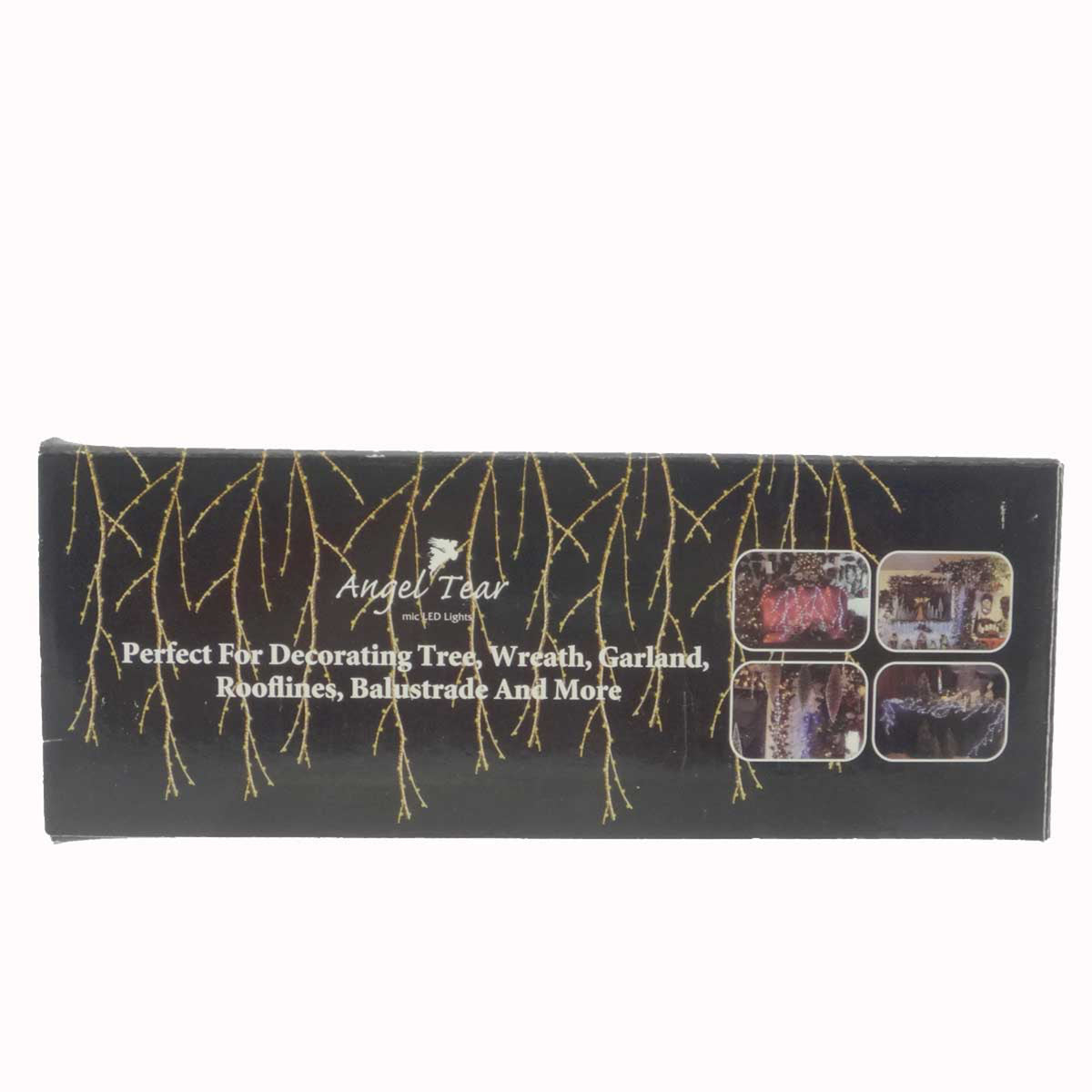Jim Marvin Angel Tear Led Lights Gold - - SBKGifts.com