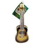 Old World Christmas Guitar Glass Ornament Instrument Country 38010 (14542)