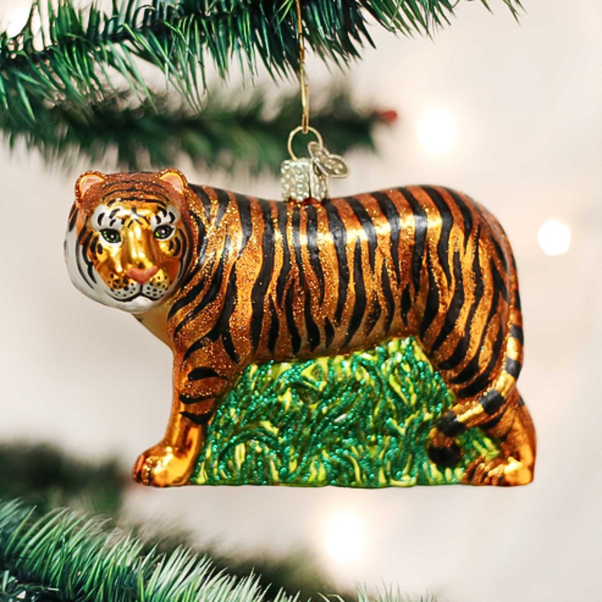 Old World Christmas Tiger - - SBKGifts.com