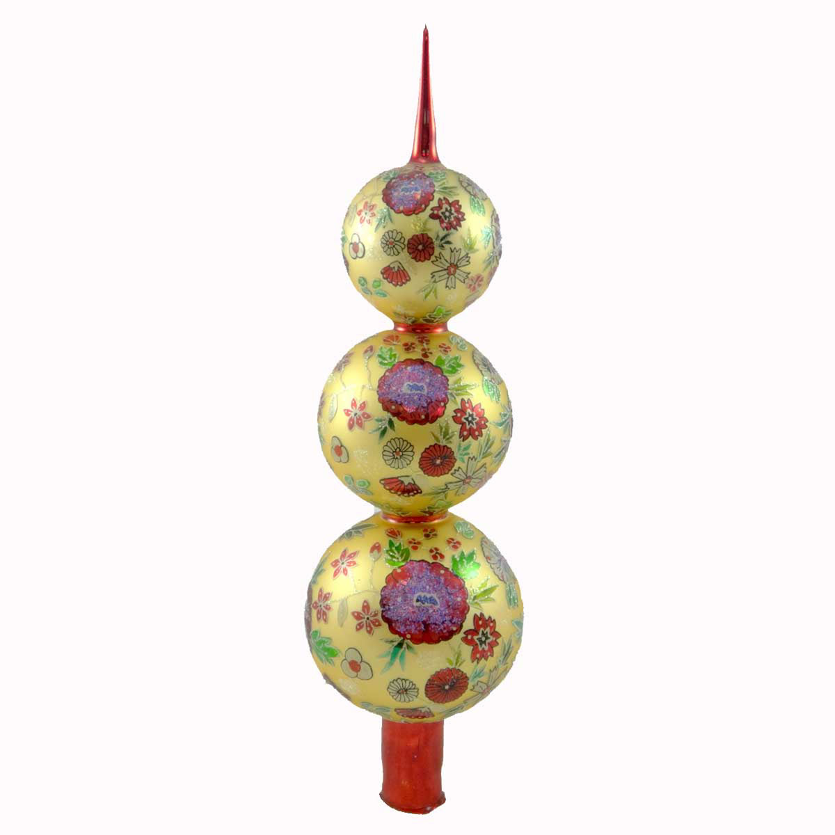 (14615) Holiday Blossom Finial