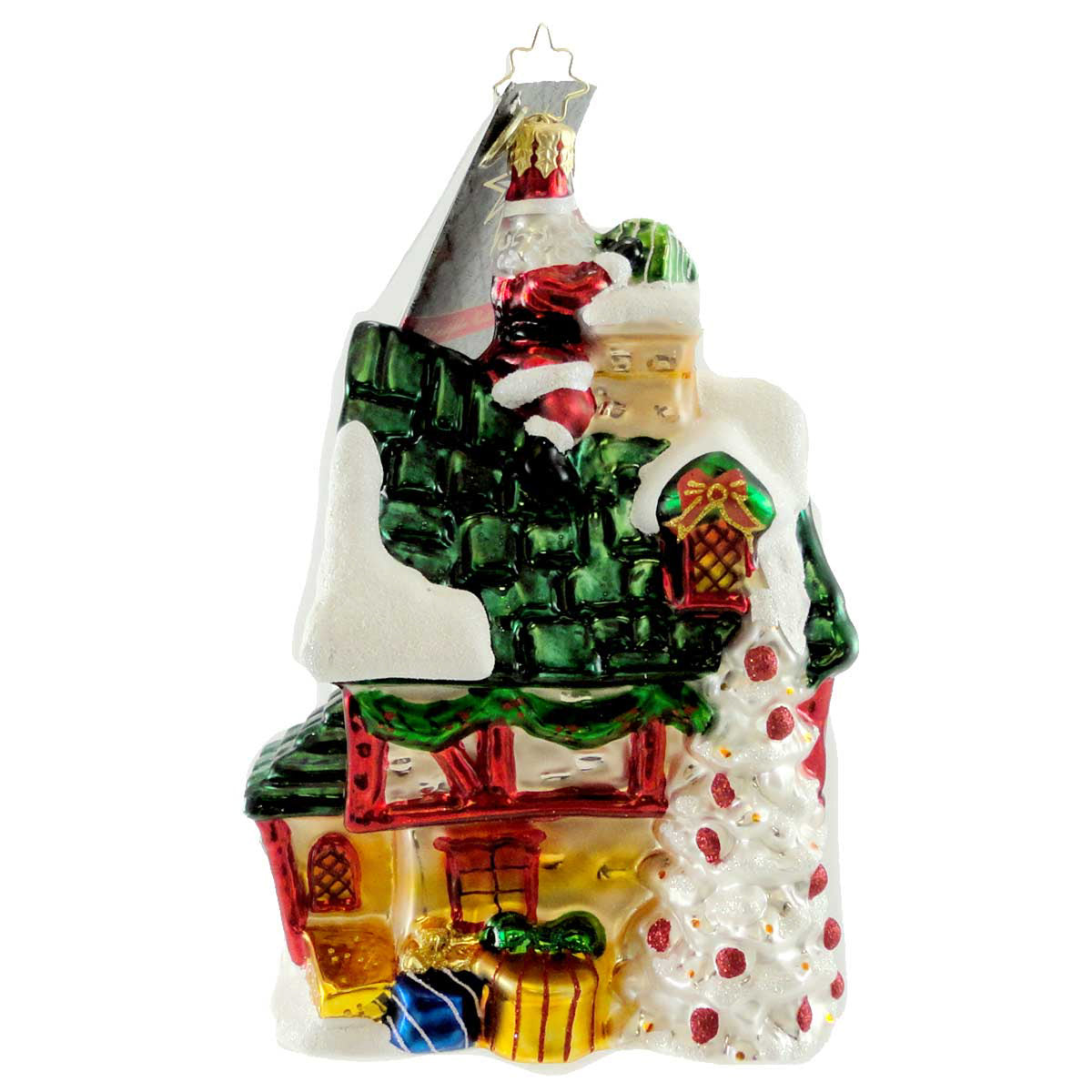 Christopher Radko Christmas Cottage - - SBKGifts.com