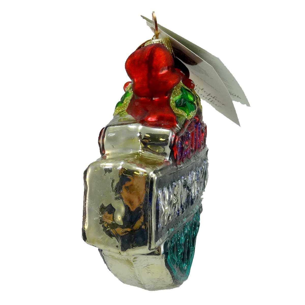 Christopher Radko Holiday Bar & Shield - - SBKGifts.com
