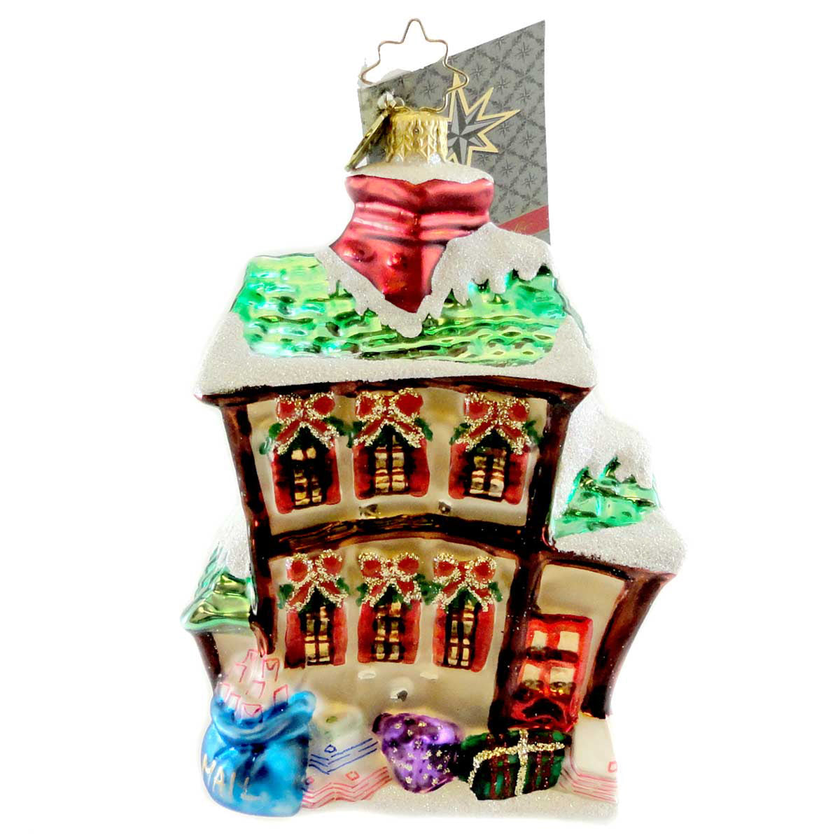 Christopher Radko Village Post Office - - SBKGifts.com