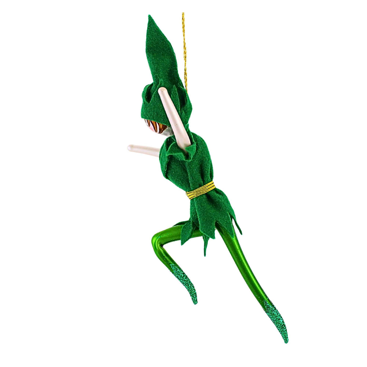 De Carlini Italian Ornaments Flying Peter Pan - - SBKGifts.com