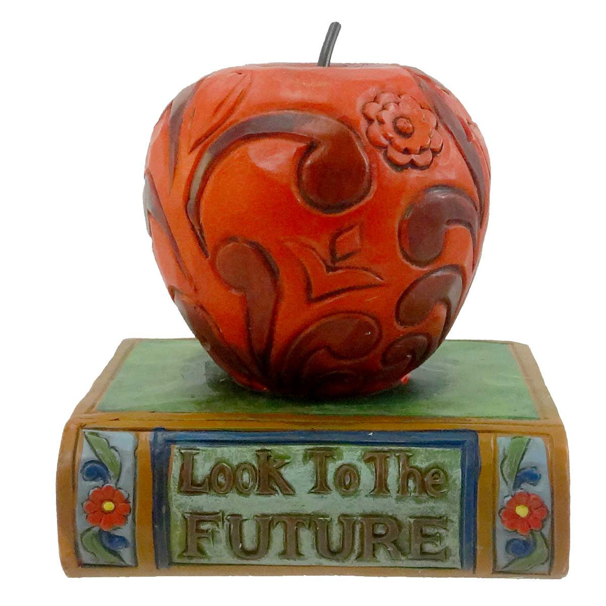 (15277) Mini Apple On Book/Teacher