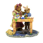Boyds Bears Resin Mama With Taylor Rembrandt - 1 Figurine 4.5 Inch, Resin - Easter Bearstone 4026260 (15357)