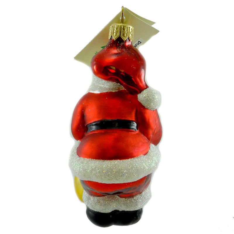 Tannenbaum Treasures Santa W/Bag - - SBKGifts.com