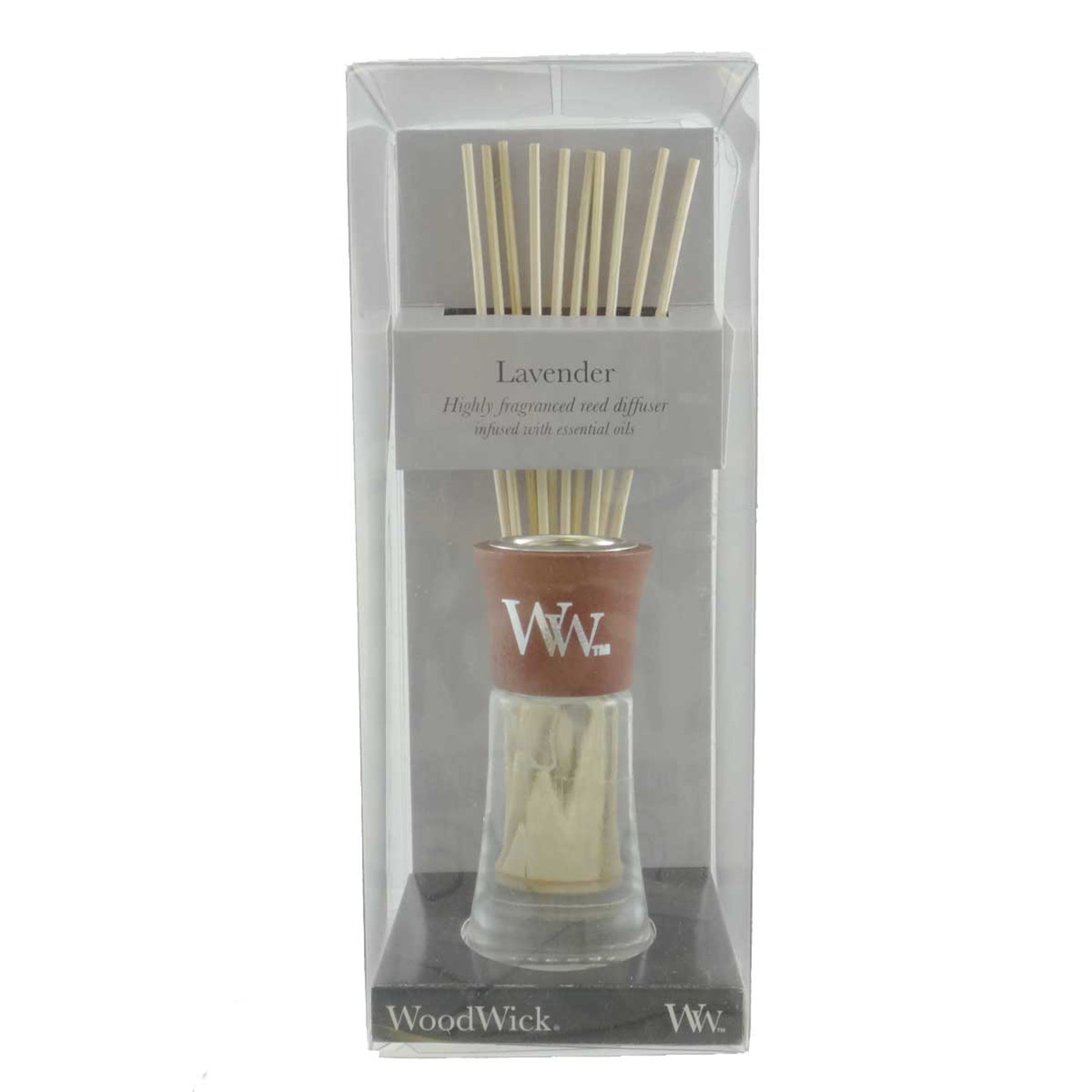 7.50In Lavender Reed Diffuser, Wood, Glass & Oil, Woodwick Usa 14134 ...