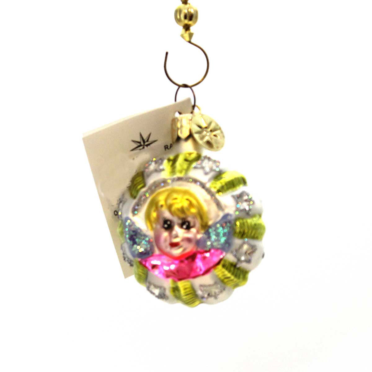 Christopher Radko Angel Face - - SBKGifts.com