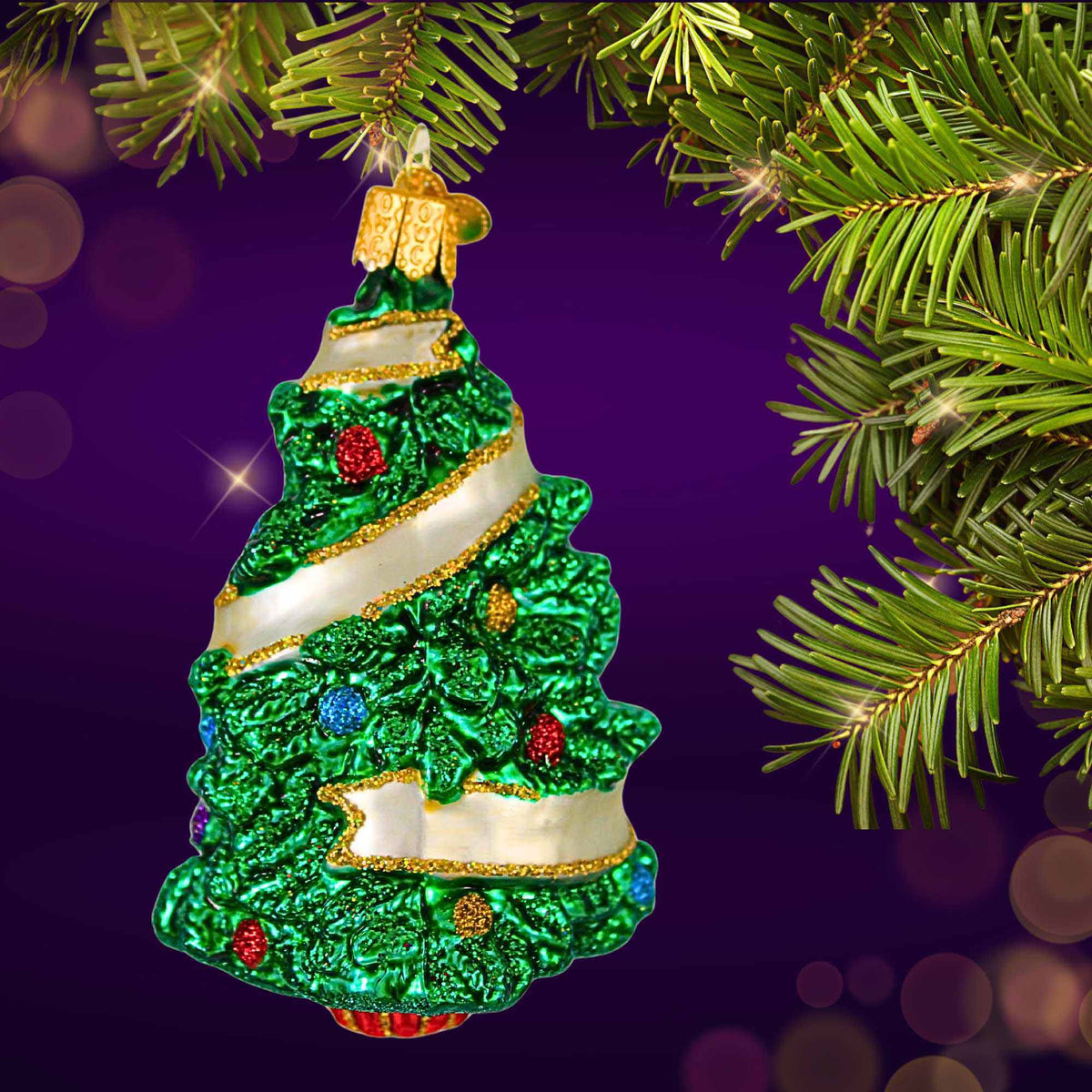 Old World Christmas Sentimental Christmas Tree - - SBKGifts.com
