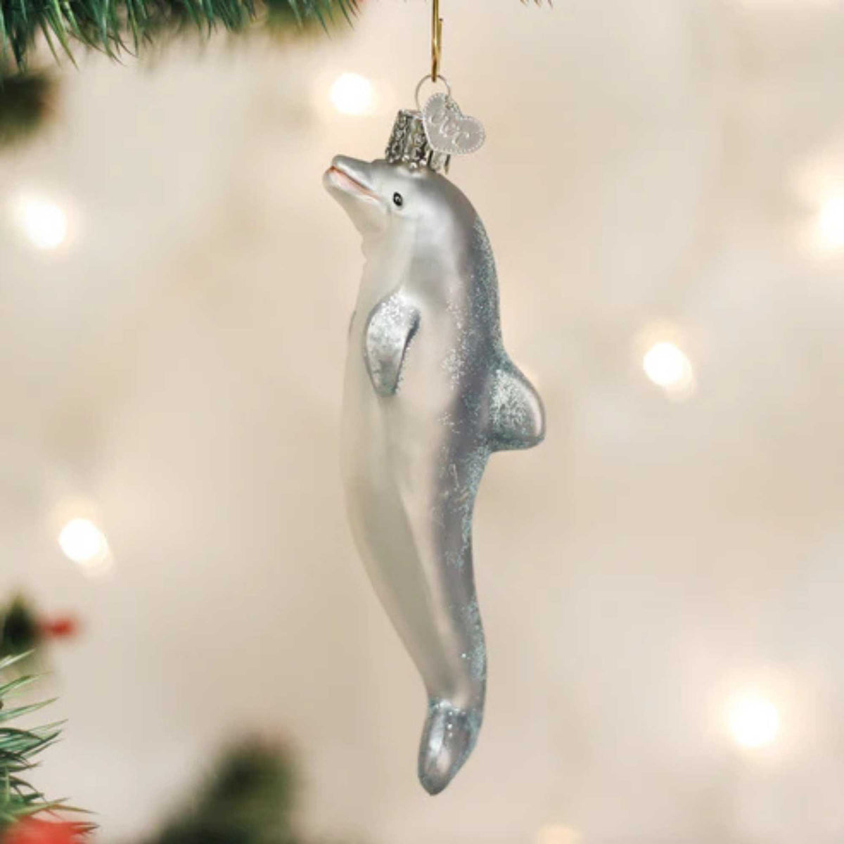 Old World Christmas Playful Dolphin - - SBKGifts.com