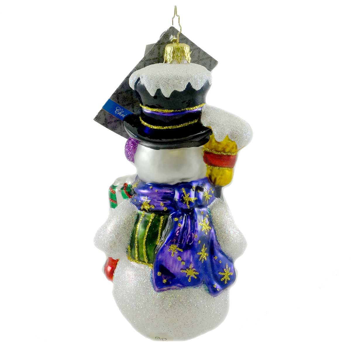 Christopher Radko Purple Ribbon Pal - - SBKGifts.com