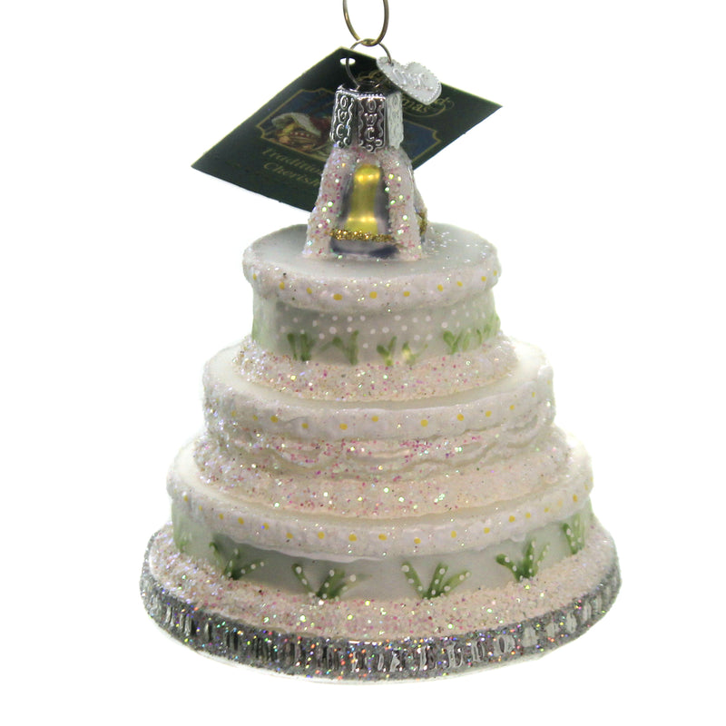 Old World Christmas Wedding Cake. - - SBKGifts.com