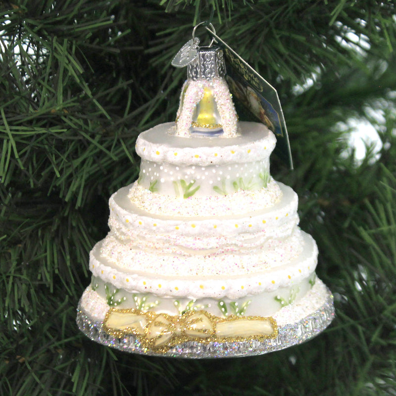 Old World Christmas Wedding Cake. - - SBKGifts.com