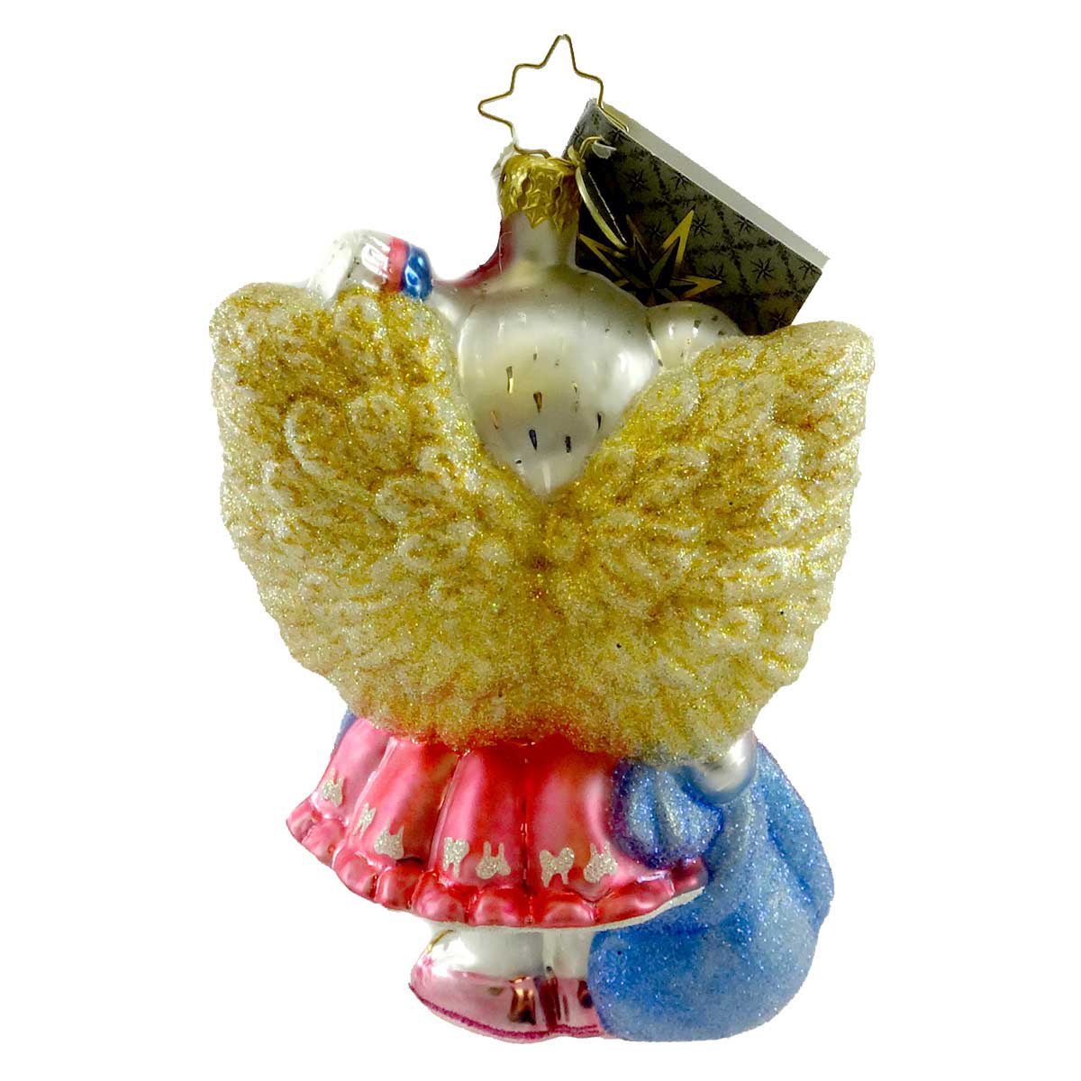 Christopher Radko Tooth Bear-Y - - SBKGifts.com