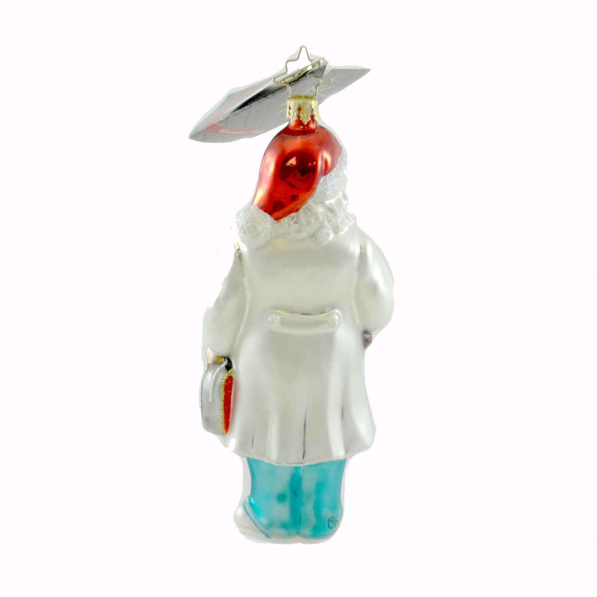 Christopher Radko Paging Dr Claus - - SBKGifts.com