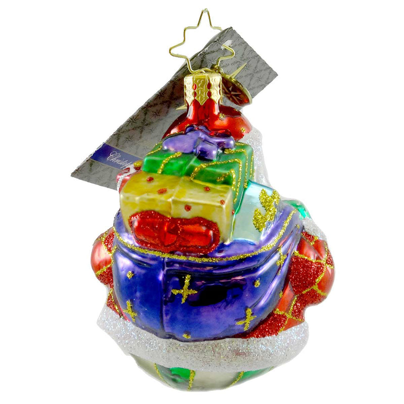 Christopher Radko Rollin Ruby Claus Gem - - SBKGifts.com