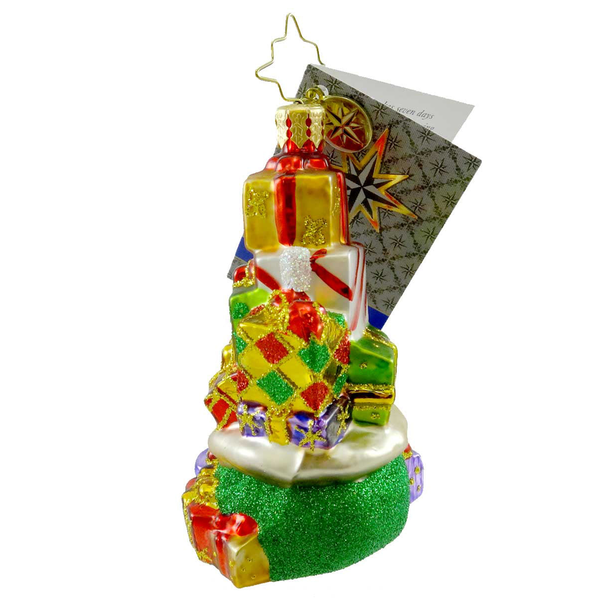 Christopher Radko Bag Of Joy Gem - - SBKGifts.com