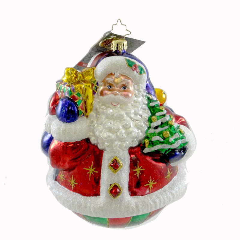 Christopher Radko A Festive Pair 1016275 Ornament Snowman Santa Holiday (15903)