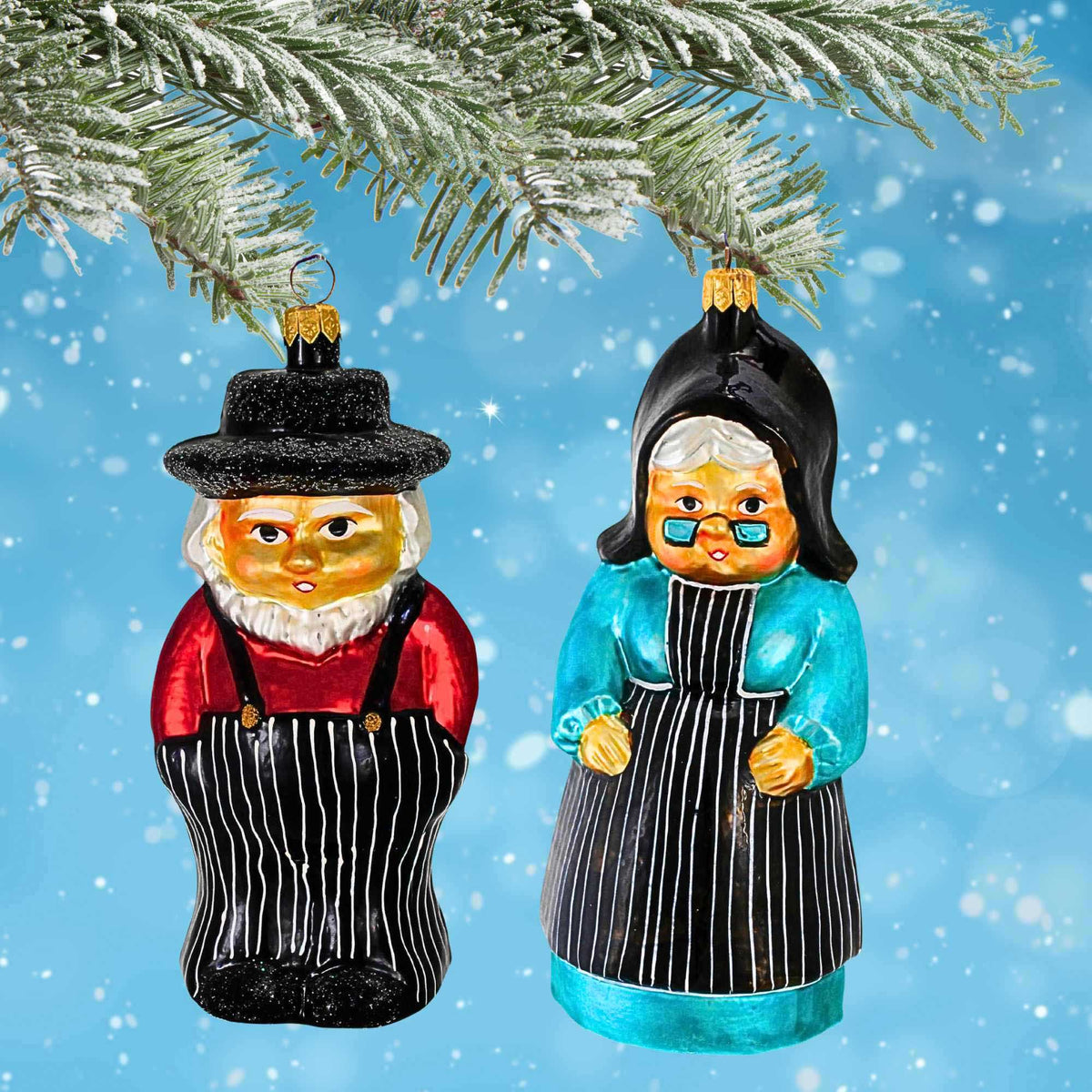Christopher Radko Jeb & Hannah Zuill - - SBKGifts.com
