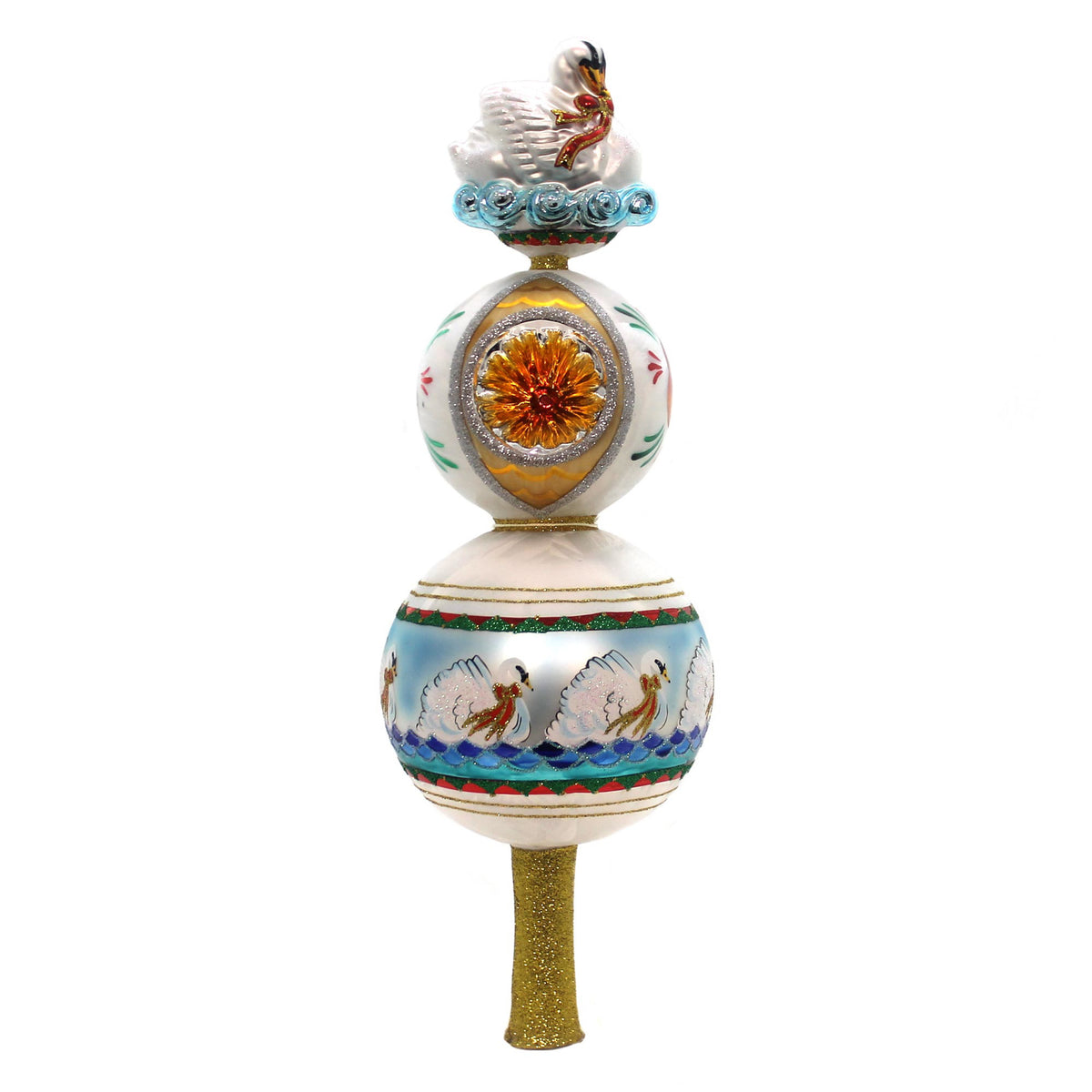 (15935) Swans A Swimming Finial