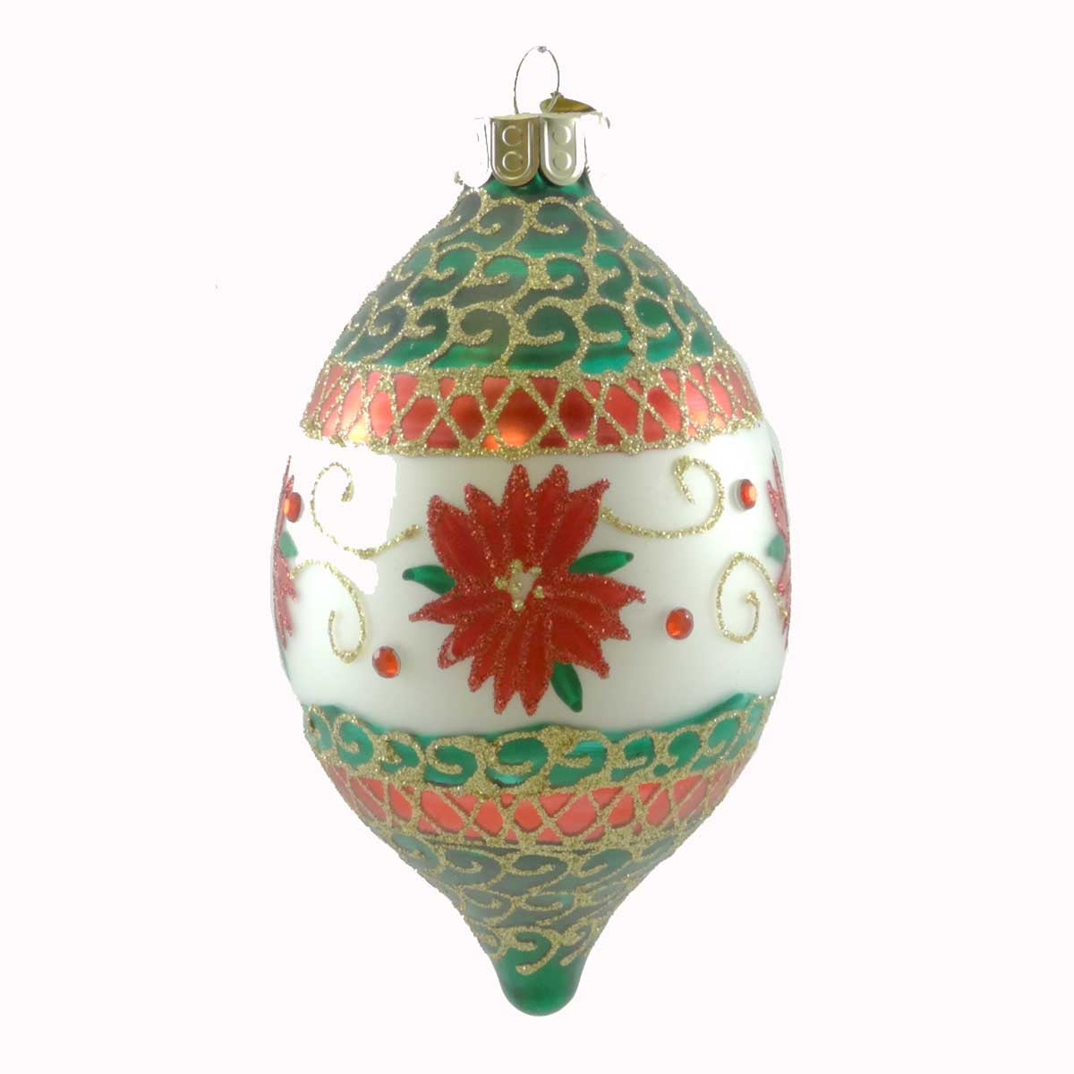 (15987) Reminiscent Poinsettia Scroll