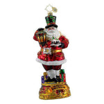Christopher Radko We Wish You Merry Christmas Glass Carols Plum Pudding 1016304 (15999)