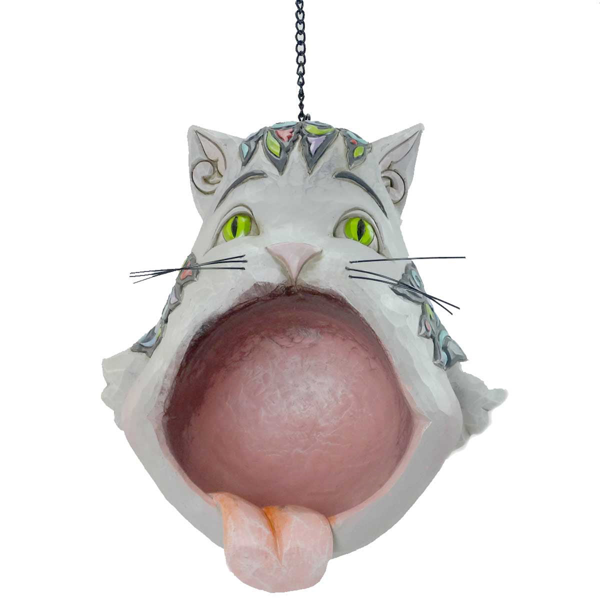 (16010) Open Mouth Cat Birdfeeder