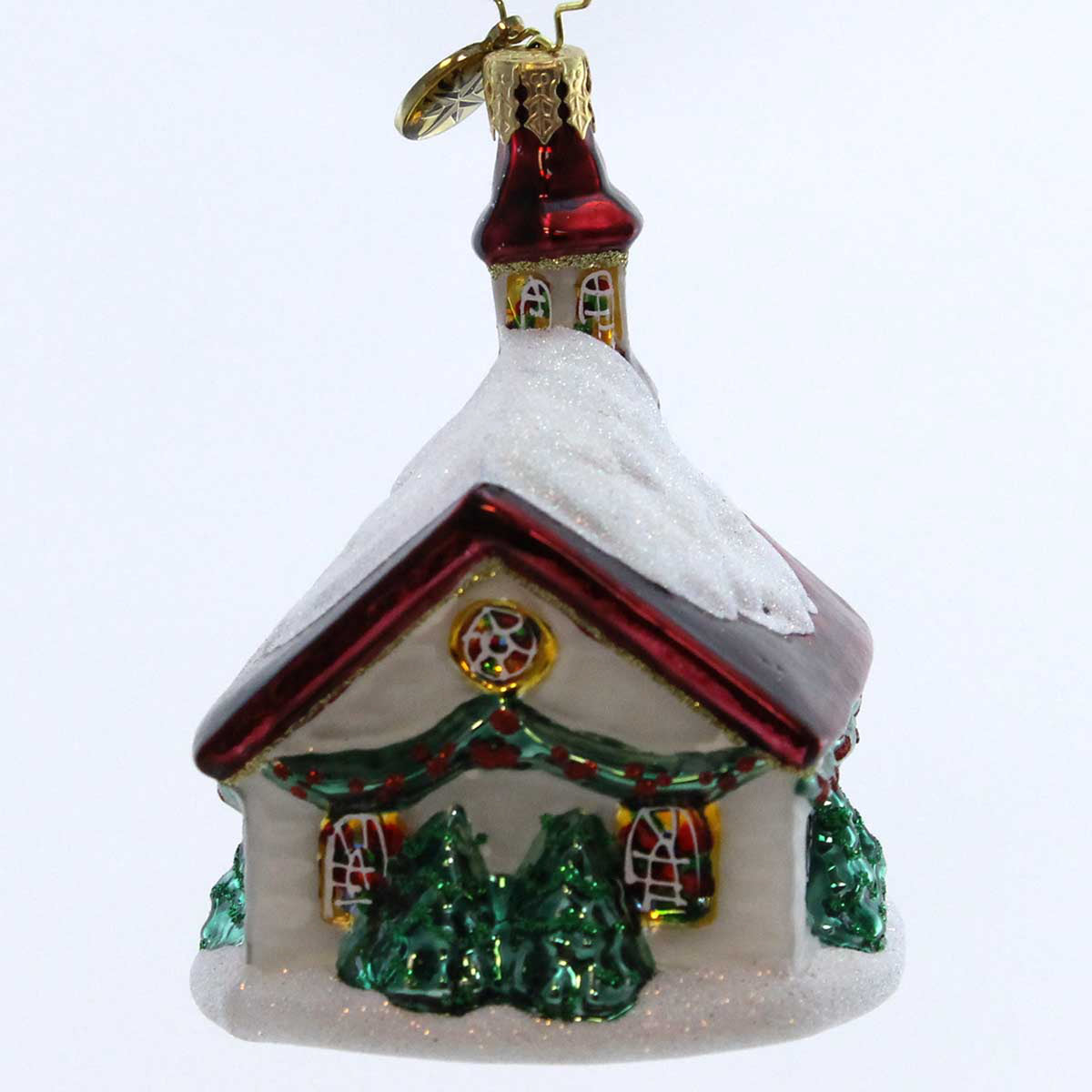 Christopher Radko Trinity  Church Gem - - SBKGifts.com