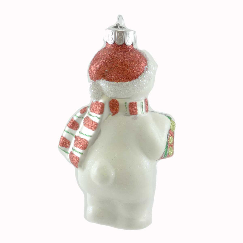 Christopher Radko Bear With Gift - - SBKGifts.com