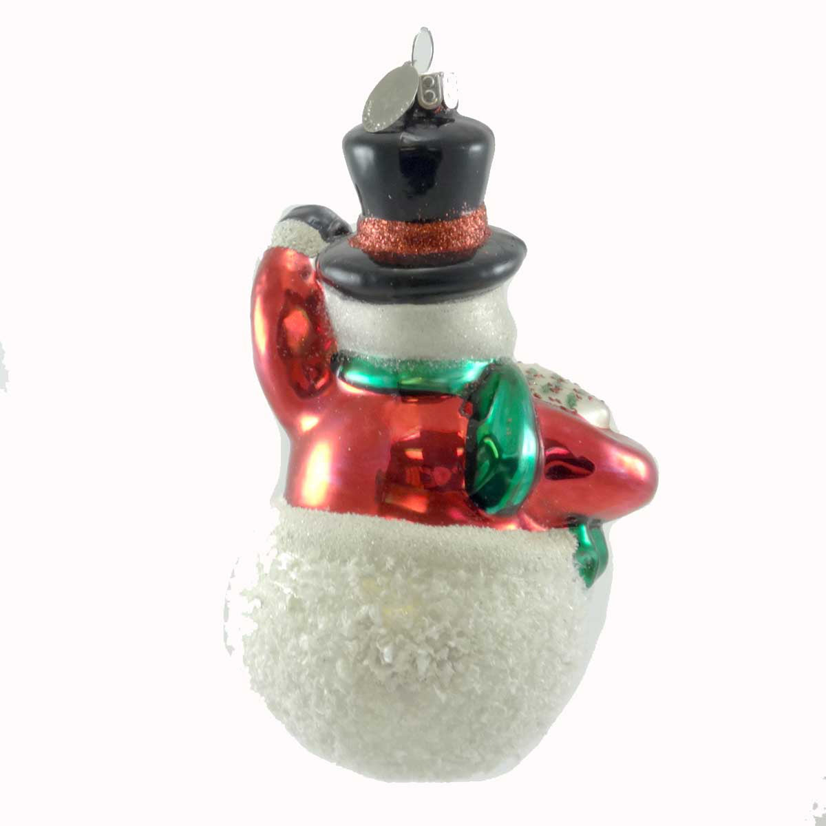Christopher Radko Snowman With Lantern - - SBKGifts.com